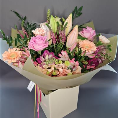 Florist choice hand tied bouquet